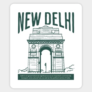 New Delhi - India Sticker